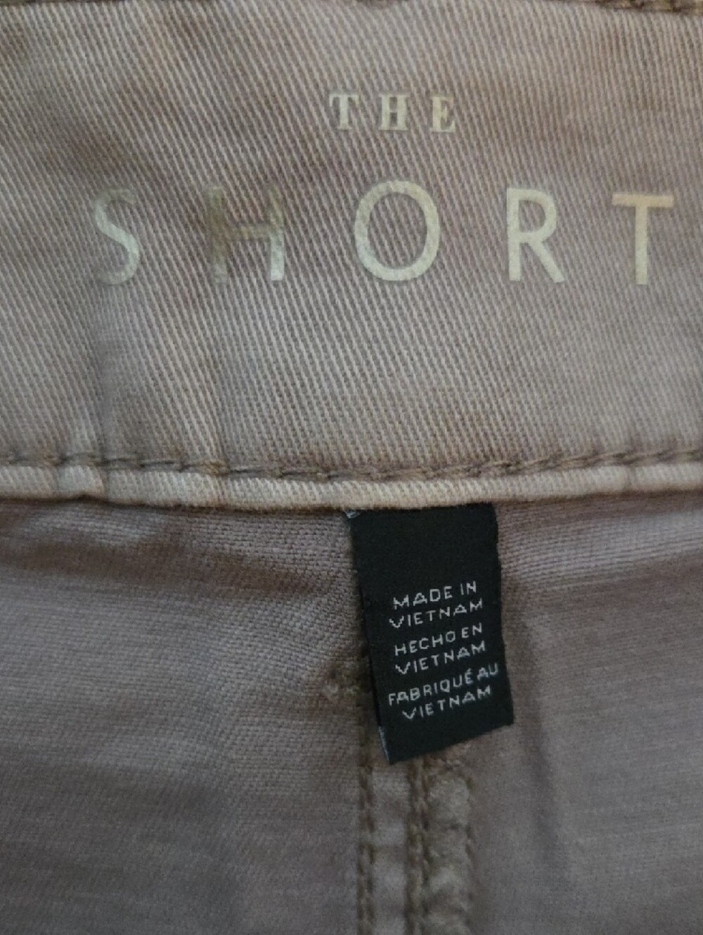 White House Black Market THE SHORT KHAKI TAN CUFFED CARGO STYLE SHORTS SIZE 0 - Picture 5 of 12